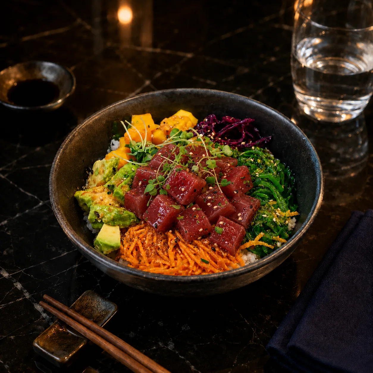 Poke bowl au thon YORU Montparnasse