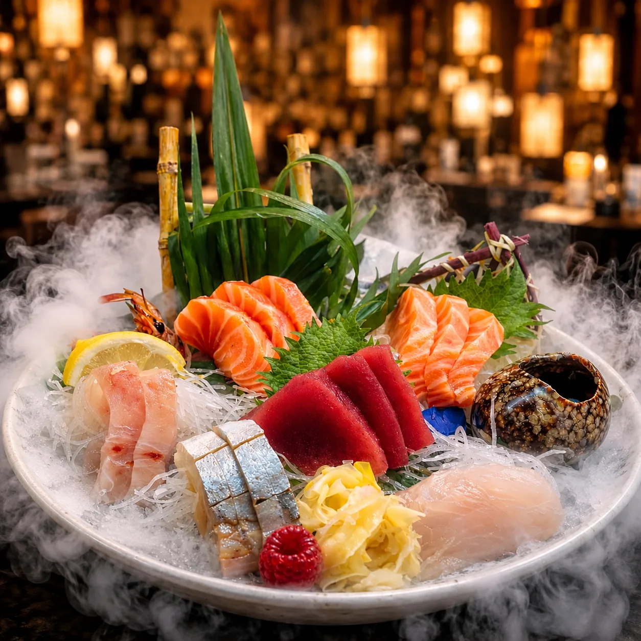 Sashi Mori — plateau de sashimi YORU Montparnasse