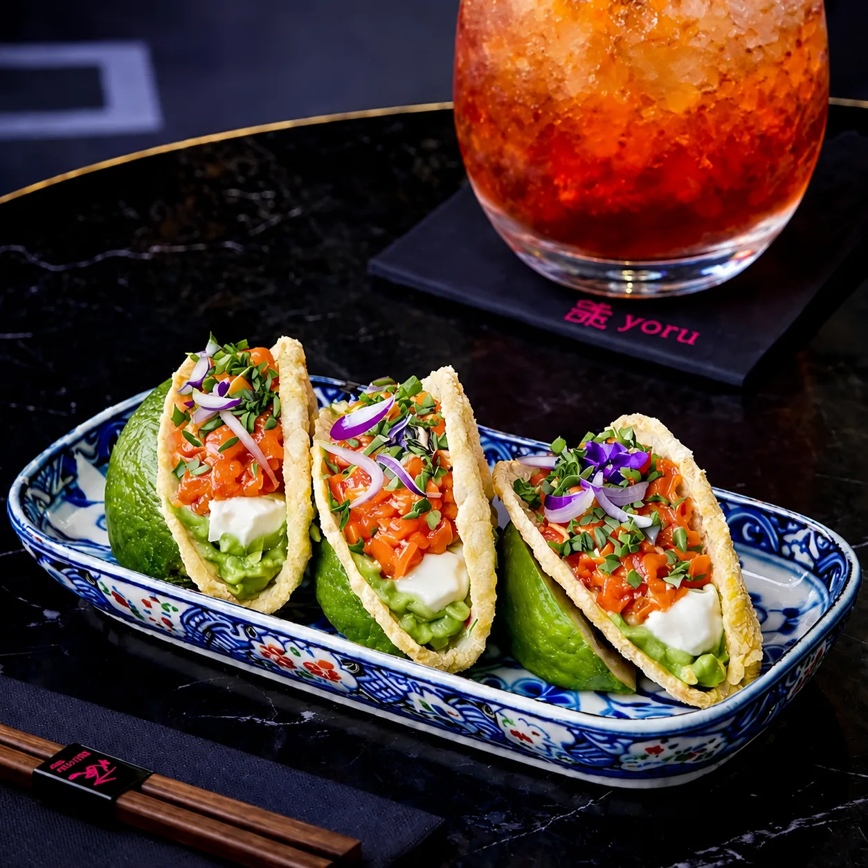 Tacos de saumon YORU Montparnasse