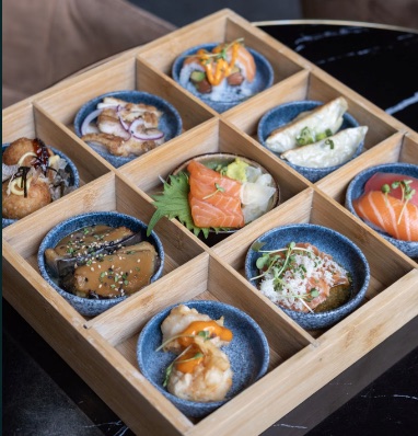 Bento dégustation YORU — détail
