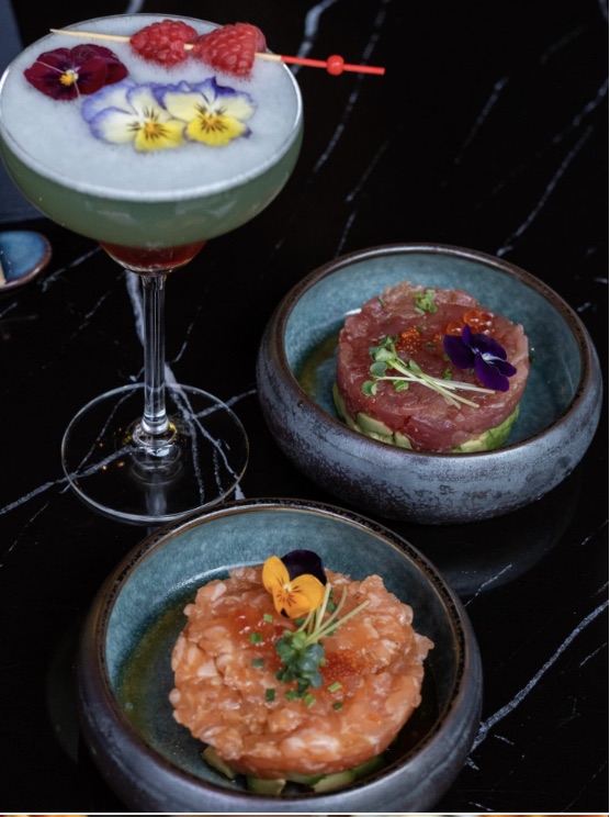 Cocktail et tartare YORU